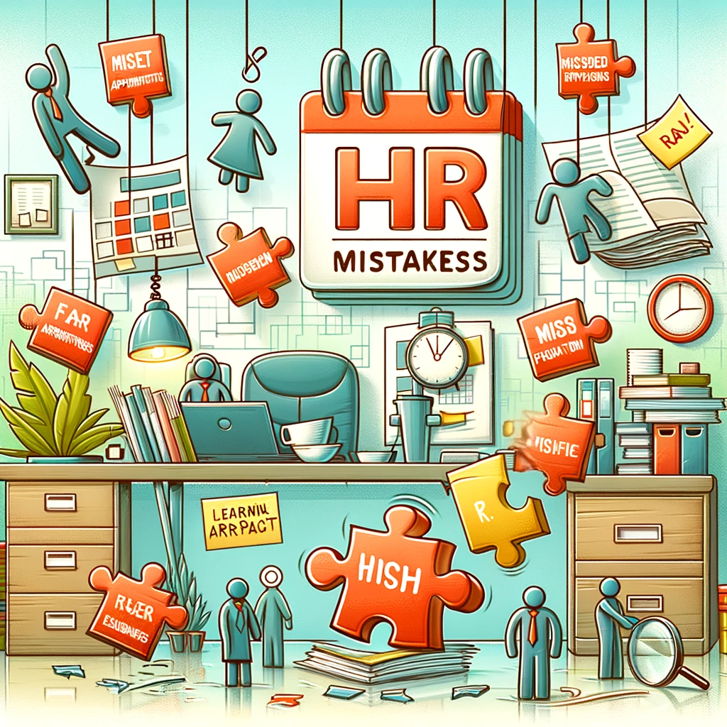 Errores Departamento Recursos Humanos